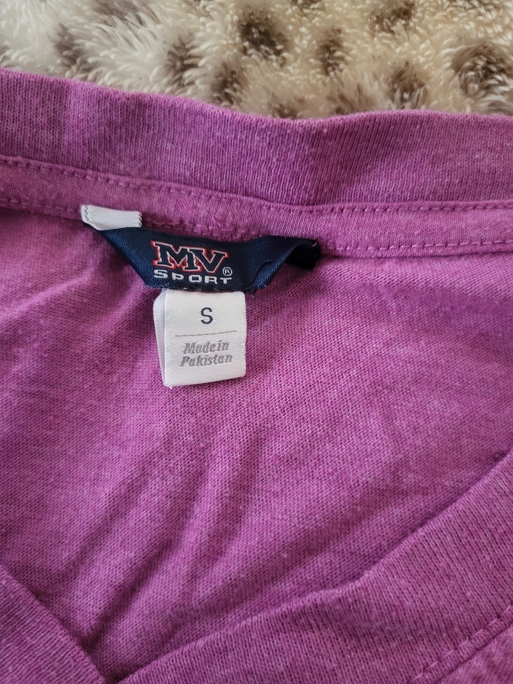MV Sport Lavender Durango 'CO' V-Neck Jersey - Picture 6 of 7